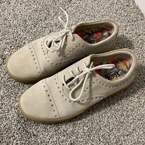Born Creepers Oxfords size 7 EXC COND Lace Ups Suede leather